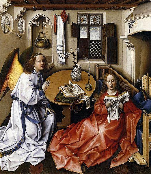 Master Of Flemalle Merode Altarpiece